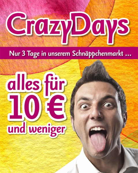 Bantel CrazyDays – alles für 10 EUR
