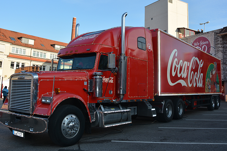 Bantel Coca-Cola Weihnachtstruck