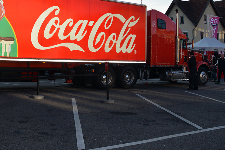 Bantel Coca-Cola Weihnachtstruck