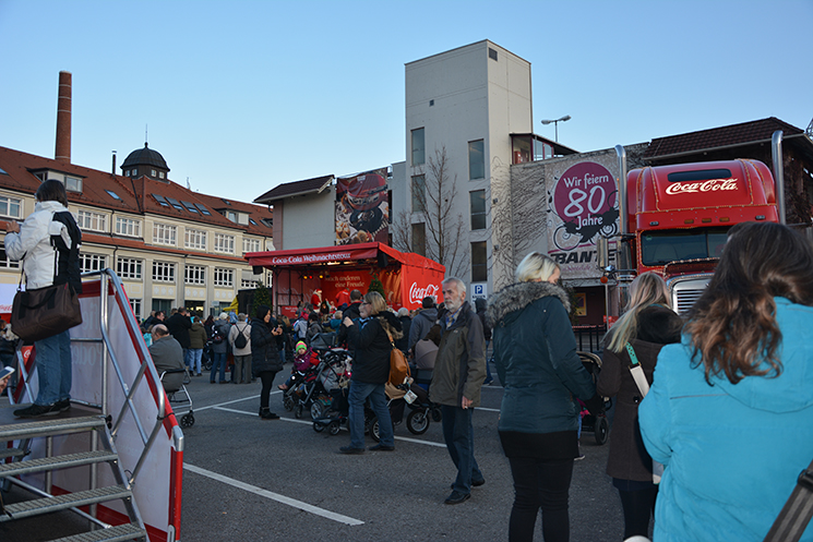Bantel Coca-Cola Weihnachtstruck