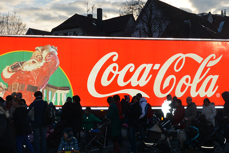 Bantel Coca-Cola Weihnachtstruck