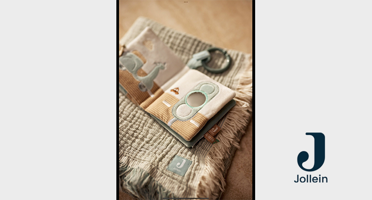 Stoffbuch von Jollein mit Rollermotiv und Ampel