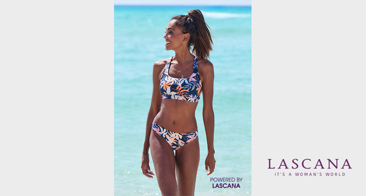 Bikini bunt geblümt von Lascana