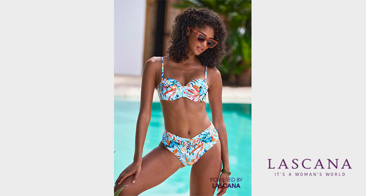 Bikini bunt geblümt von Lascana