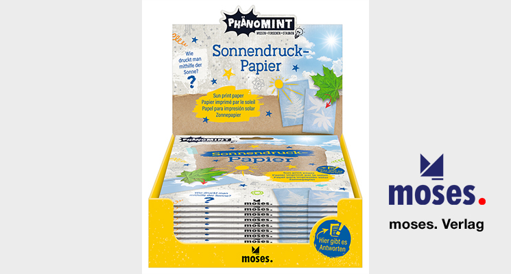 Spielzeug Sonnendruck-Papier von Moses Verlag