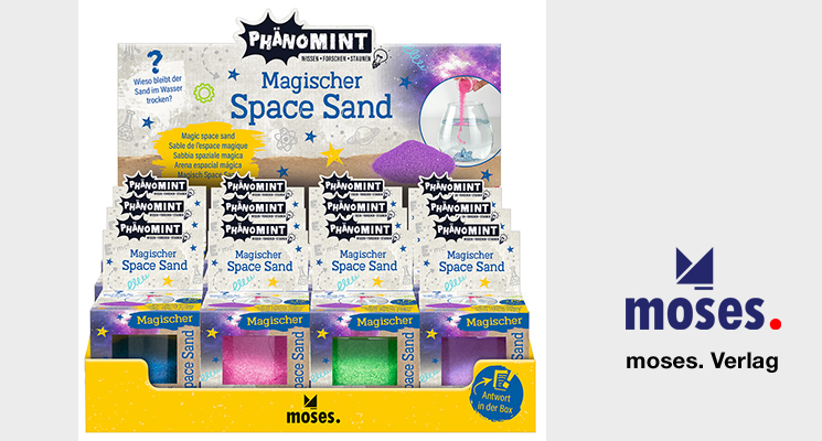 Spielzeug Magischer Space Sand von Moses Verlag