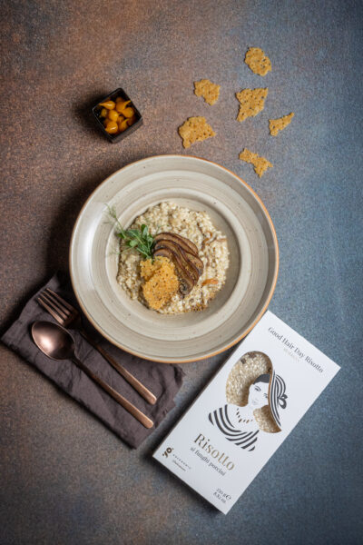 Marke Greenomic mit Bad Hair Day Reis als fertiges Gericht