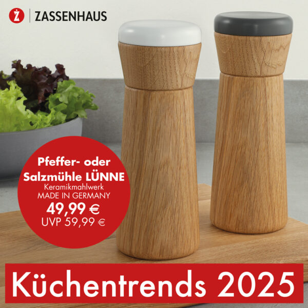 Pfeffer- und Salzmühle von Zassenhaus im Angebot