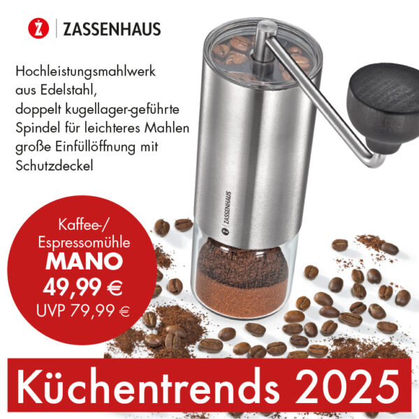 Kaffee-/ Espressomühle von Zassenhaus im Angebot