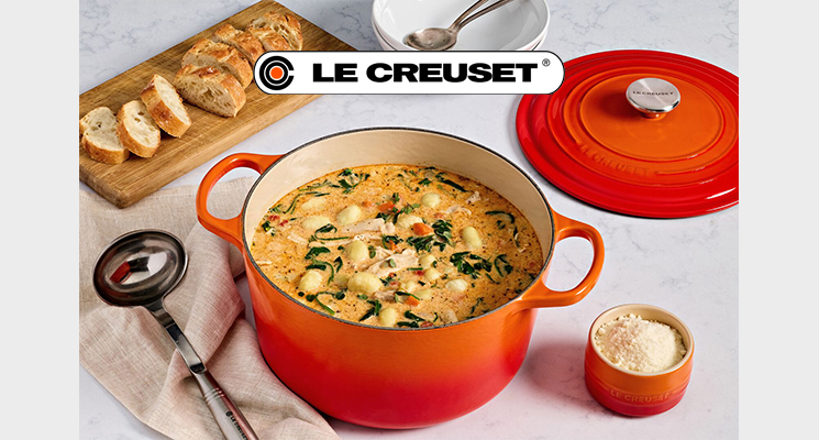 Ofenroter Guss-Bräter von Le Creuset