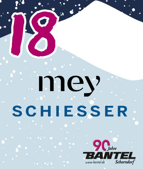 18.12 Bantel Adventskalender Herren Schlafanzüge von Mey oder Schiesser.