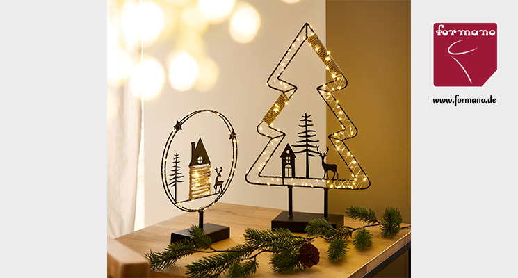 Weihnachtliche Dekoartikel von formano