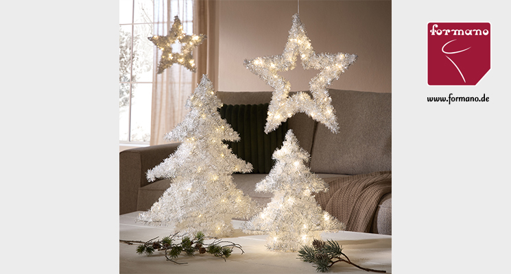 Weihnachtliche Dekoartikel von formano
