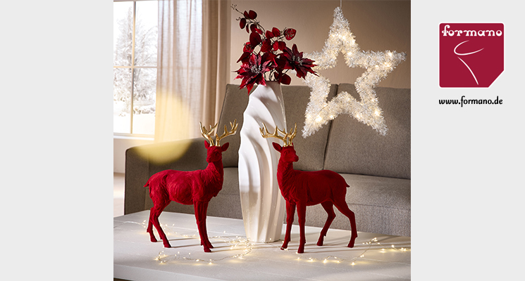 Weihnachtliche Dekoartikel von formano