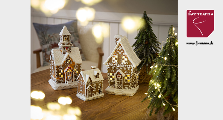 Weihnachtliche Dekoartikel von formano