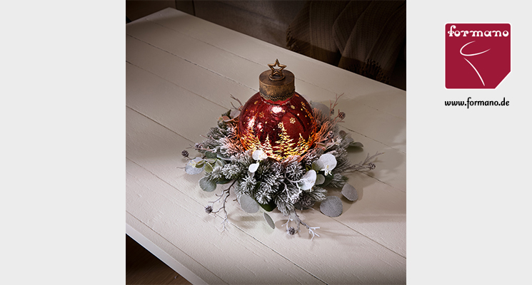 Weihnachtliche Dekoartikel von formano