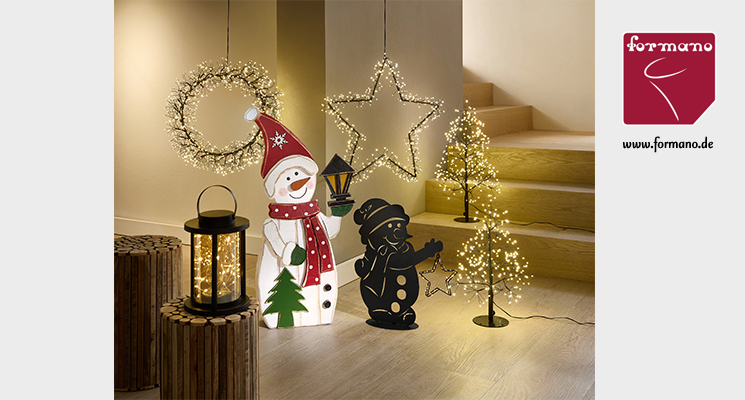 Weihnachtliche Dekoartikel von formano