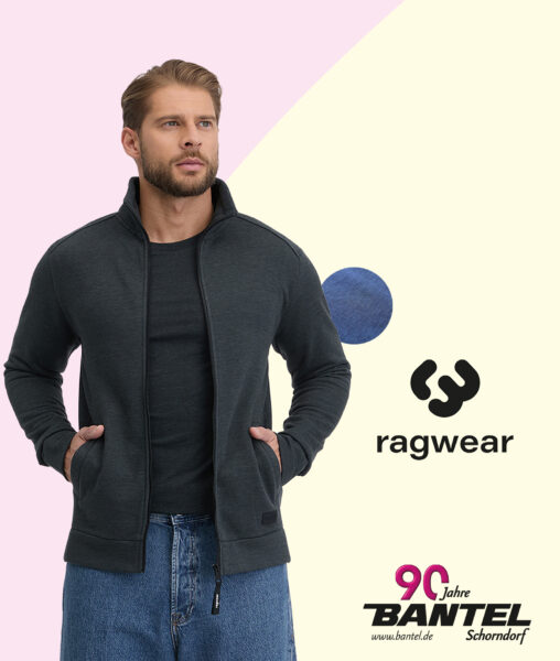Herren Sweat-Jacke Ragwear in 2 Farben im Angebot