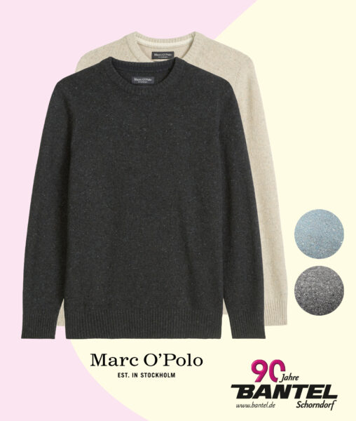 Herren Strick-Pullover Marc O’Polo in 4 Farben im Angebot