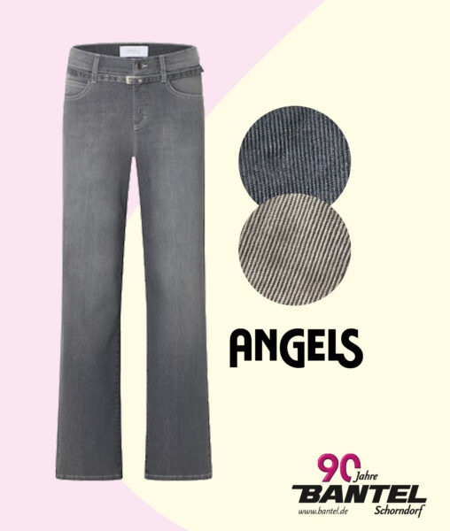 Damen Cord-Hose Liz von Angels Wide Leg in 2 Farben im Angebot