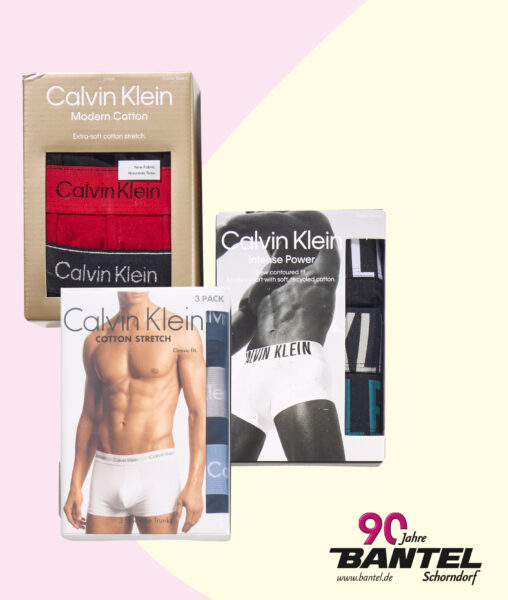 Herren-Short Calvin Klein 3er Pack im Angebot