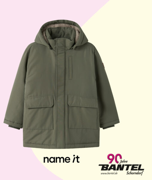 Kinder Winter-Jacken ame it oliv im Angebot