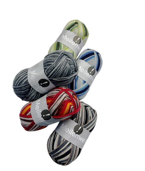 Sockenwolle Meilenweit der Marke Lana Grossa