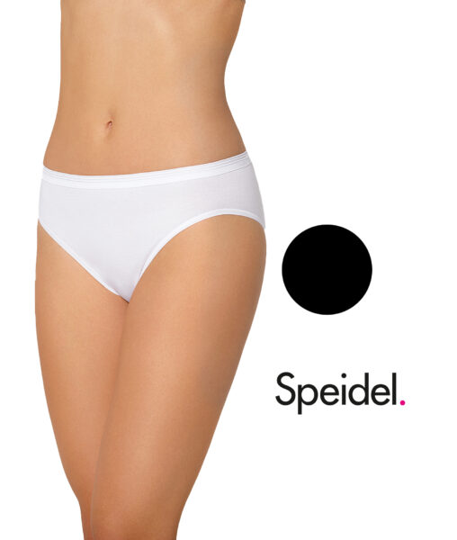 Damen Minislip in weiß und schwarz von Speidel