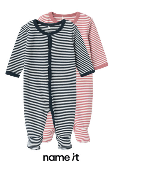 Kinder Schlafanzug lang in verschiedenen Mustern von Name it