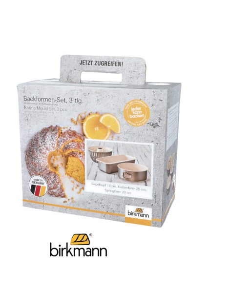 Backformenset 3teilig von Birkmann