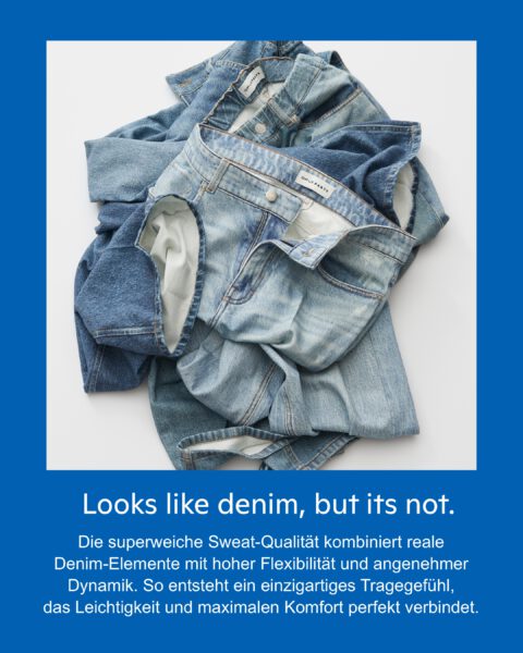verschiedene Denim Jeansoptiken von Opus