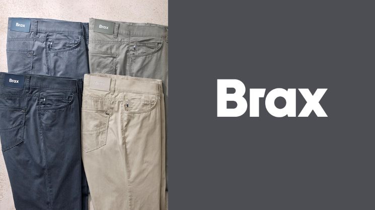 BRAX Herrenhosen ultralight print in 4 verschiedenen Farben