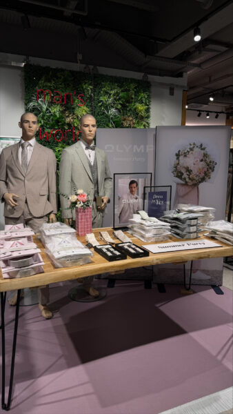 Anzüge, Hemden und Accessoires von Olymp für festliche Anlässe