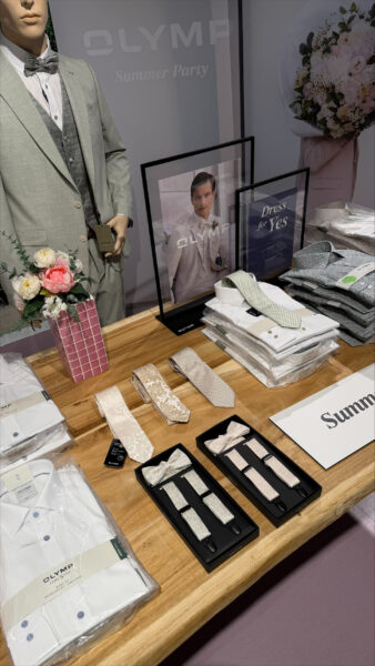 Anzüge, Hemden und Accessoires von Olymp für festliche Anlässe