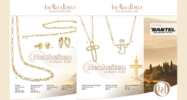 Neue Schmuckmarke Bella d‘oro