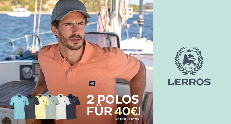 Lerros Summer Sale Hinweis zur Gewinnspielteilnahme Reise nach Amsterdam