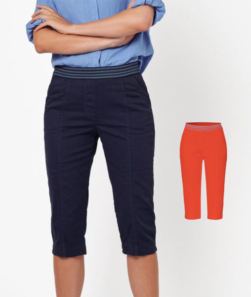 Reduzierte Damen Capri-Hose „Sue“ Toni Gr. 36 – 48, auch in orange erhältlich
