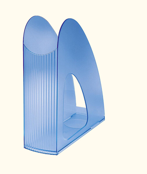Stehsammler „Twin“ DIN A4, transluzent blau