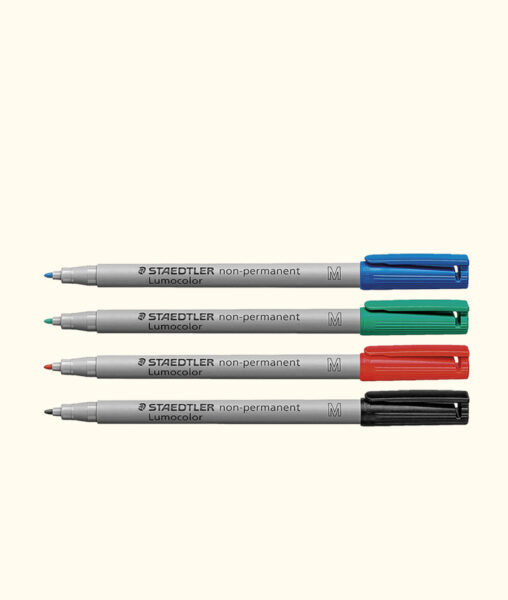 Folienschreiber Staedtler wasserlöslicher Universalstift, Größe S/F/M