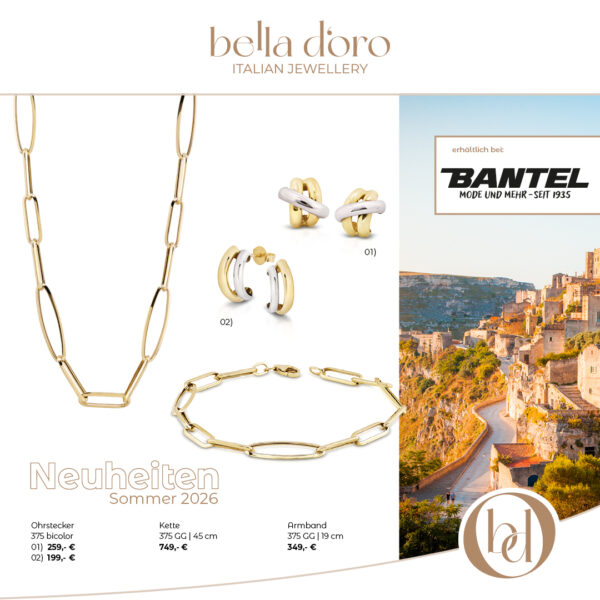 bella d`oro Schmuck in Gelb- oder Weißgold